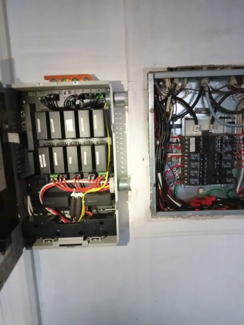 Electrical panel upgrade completed for Ring Doorbell Installation in Ellsworth